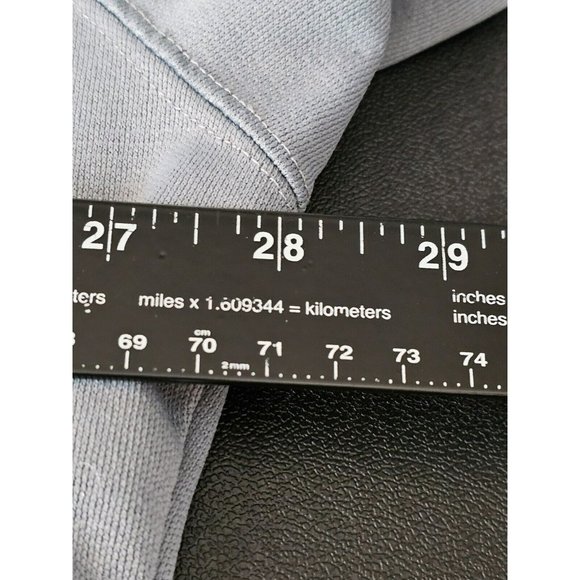 Nike Vintage Baseball Jersey Button‎ Up Spellout Embroidered Gray 2XL Swoosh 90s - Picture 10 of 12